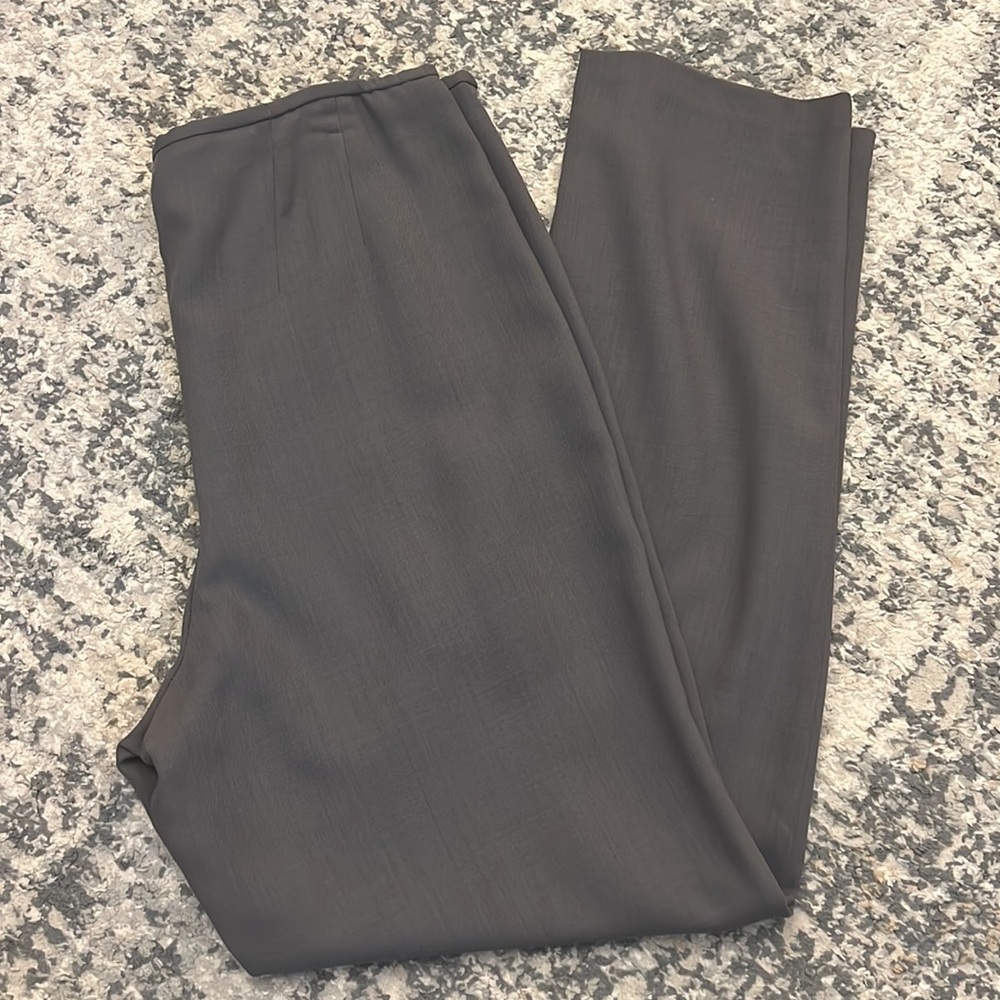 Eileen Fisher Green/Gray Rayon‎ Pants D4